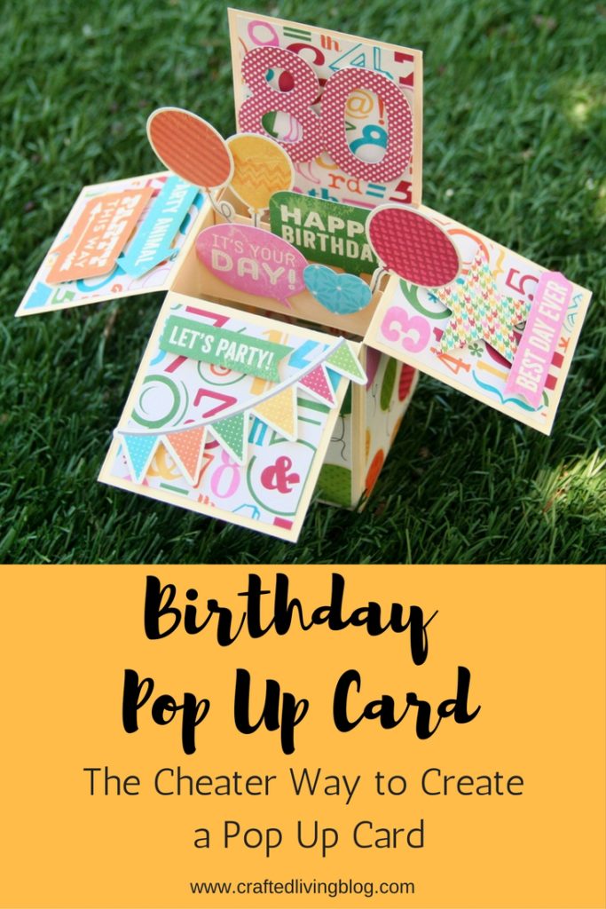 Birthday Pop Up Card #greetingcards #handmadecards #cardmaking #birthdaycard