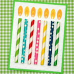 Make this easy DIY birthday card for friends, moms, dads, kids and anyone else you can think of. By following the simple step-by-step tutorial, you'll have a handmade card in under an hour! #craftedliving #birthdaycards #diycrafts #cardmaking