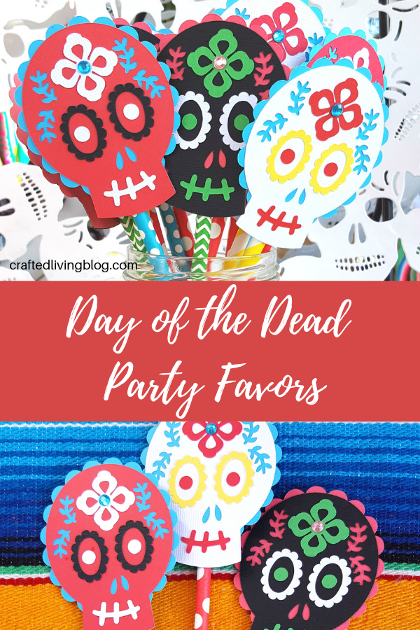 Make these easy DIY favors for decorations for your Day of the Dead party. By following the simple step-by-step tutorial, you'll have colorful favors in a few hours! #craftedliving #dayofthedead #diycrafts #favors #diademuertos