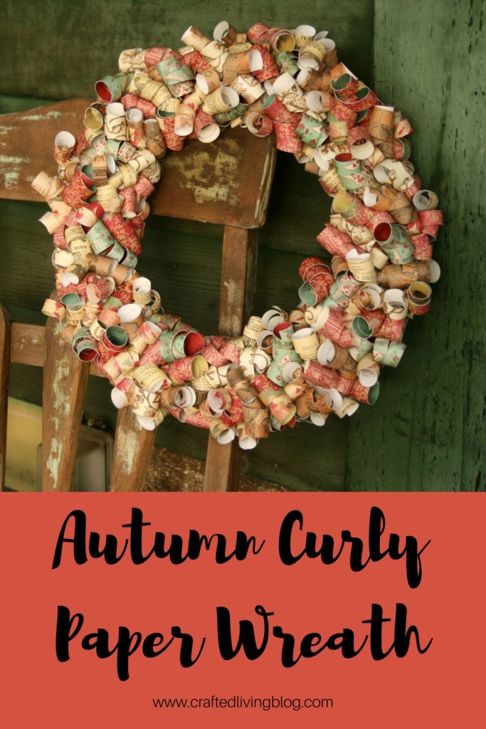 Paper Leaf Autumn Wreath Tutorial and lots of Gorgeous Fall Wreath