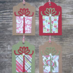 Make these quick and easy diy gift tags using your Cricut. By following the simple step-by-step tutorial, you'll have handmade gift tags to make your Christmas gifts extra special. #craftedliving #christmas #christmasgifts #christmascrafts