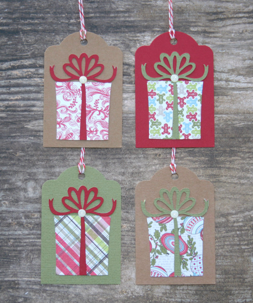 Make these quick and easy diy gift tags using your Cricut. By following the simple step-by-step tutorial, you'll have handmade gift tags to make your Christmas gifts extra special. #craftedliving #christmas #christmasgifts #christmascrafts