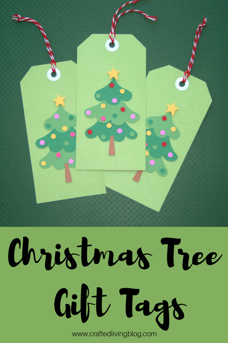 Christmas tree gift tags crafted living
