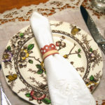 Make these easy DIY paper napkin rings to complete your table setting. By following the simple step-by-step tutorial, you'll have pretty napkin rings to entertain in style. #craftedliving #thanksgiving #thanksgivingcrafts #thanksgivingdecorations