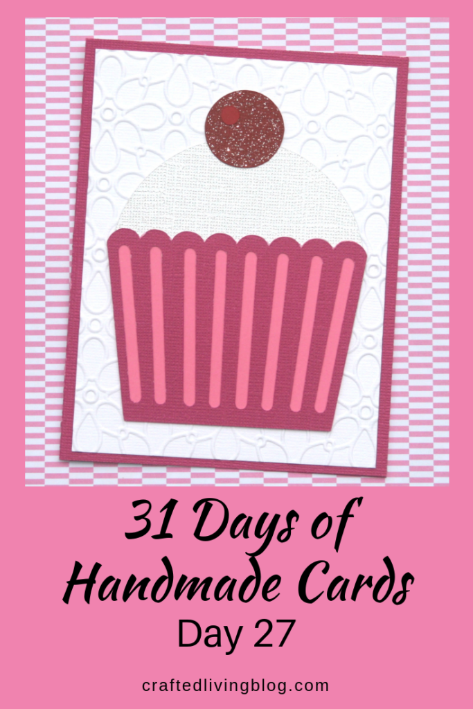 Make this easy DIY birthday card for girlfriends, moms, sisters or anyone else you can think of. By following the simple step-by-step tutorial, you'll have a handmade card in under an hour! #craftedliving #birthdaycards #diycrafts #cardmaking