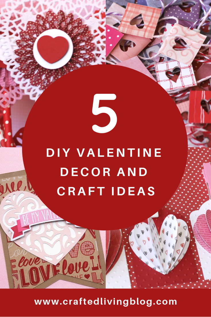 5 DIY Valentine Paper Crafts