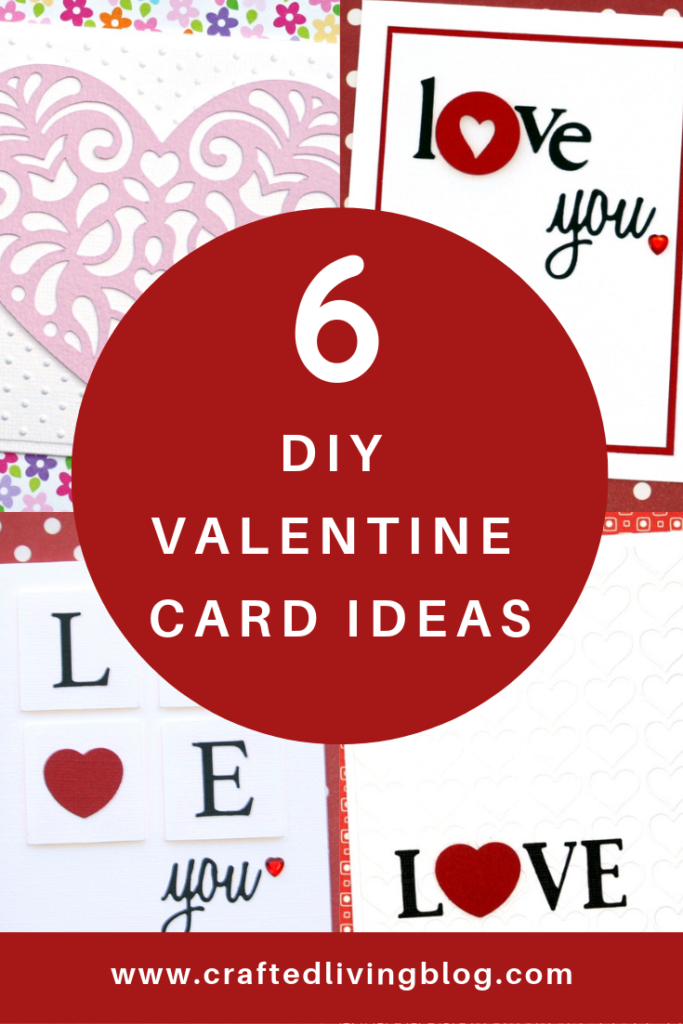 Valentine's Day is around the corner and we're sharing some easy DIY handmade cards. Whether you're looking for creative cards to give to him or your girlfriends, you're in the right place. These easy ideas are perfect to give to those you love. Enjoy! #craftedliving #valentinesday #galentine #diycrafts #handmadecard