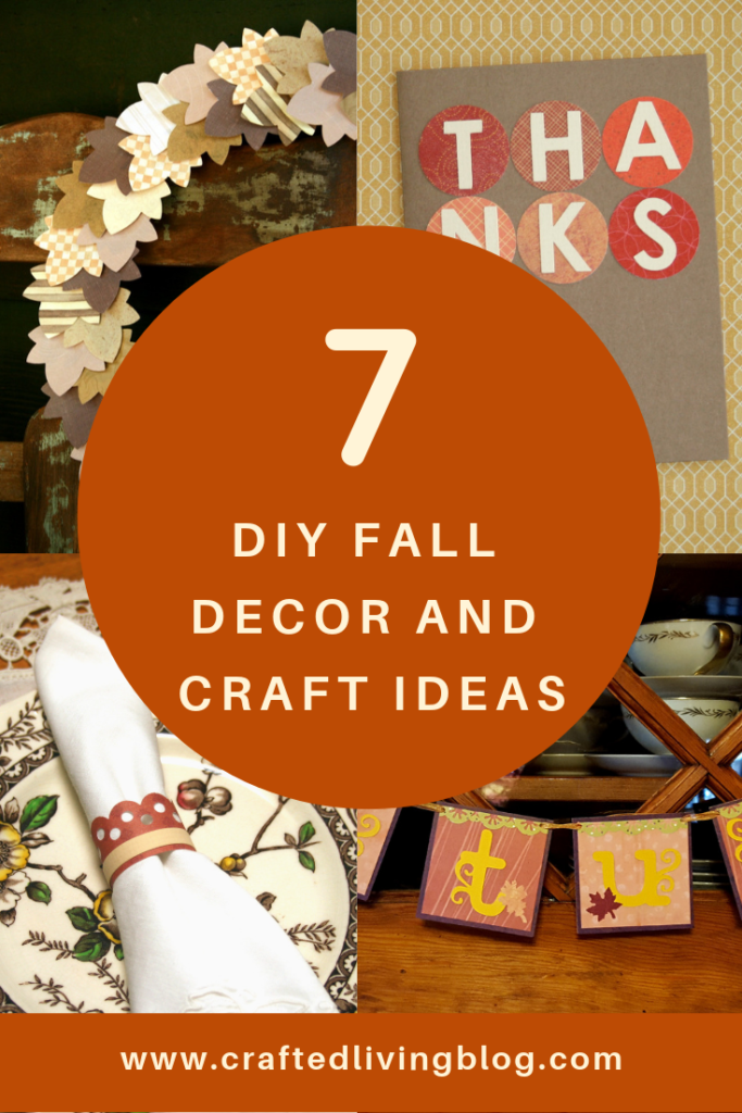 Fall is here and we're sharing some fun DIY fall decorations and crafts. Whether you're hosting Thanksgiving or looking for home decor projects, you're in the right place. These easy ideas are perfect to decorate your home in style. Enjoy! #craftedliving #fall #diyfall #diyfalldecor #autumn #autumndecor #thanksgivingcrafts #thanksgivingdecorations #thanksgiving