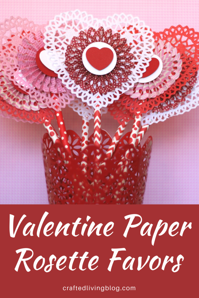 Celebrate Valentineâ€™s Day by creating these easy DIY Valentine favors. A fun craft idea to give to kids and adults paired with your favorite treat. #craftedliving #valentinesday #valentines #diycrafts