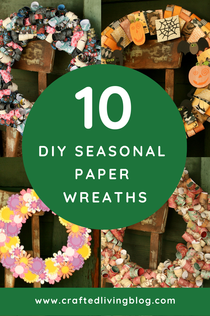 Decorating your front door or porch for every season shouldn't break your piggy bank.  Whether you're decorating for the holidays or spring, summer and fall, you're in the right place.  These simple tutorials will give you lots of ideas on how to make beautiful wreaths and decorate in style. #craftedliving #diycrafts #wreaths #wreathtutorial