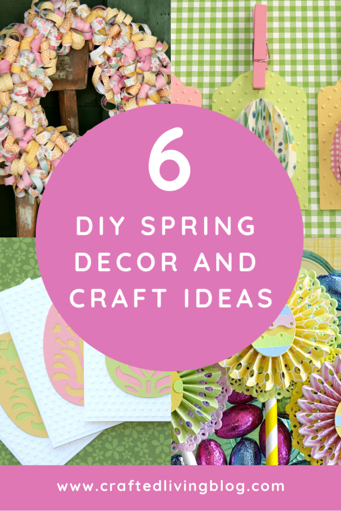 Spring is around the corner and we're sharing some fun DIY Spring decorations and crafts. Whether you're hosting Easter or looking for home decor projects, you're in the right place. These easy ideas are perfect to decorate your home in style. Enjoy! . Enjoy! #craftedliving #springdecor #springcrafts #diycrafts