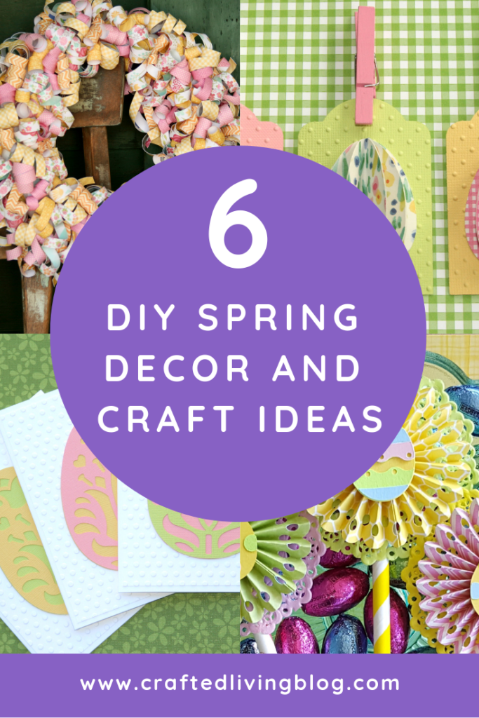 Spring is around the corner and we're sharing some fun DIY Spring decorations and crafts. Whether you're hosting Easter or looking for home decor projects, you're in the right place. These easy ideas are perfect to decorate your home in style. Enjoy! . Enjoy! #craftedliving #springdecor #springcrafts #diycrafts