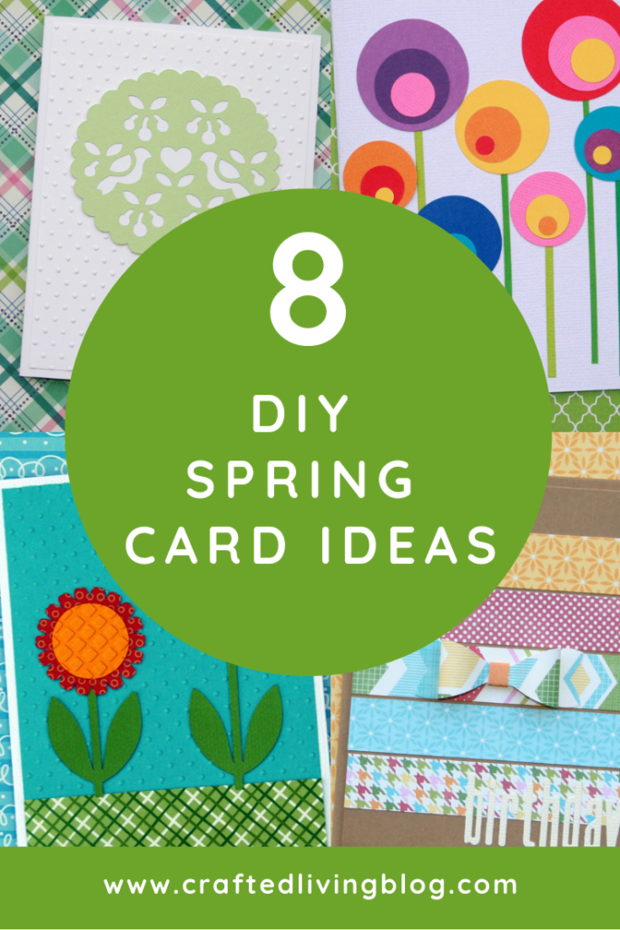 Spring is around the corner and we're sharing some easy DIY handmade cards. Whether you're looking for creative cards for Easter or springtime birthdays, you're in the right place. These easy ideas are perfect to give to those you love. Enjoy! #craftedliving #easter #springcrafts #diycrafts #handmadecard