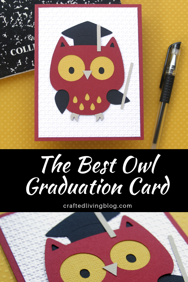 You will be top in class by making this graduation card to celebrate the graduates in your life. #craftedliving #graduation #school